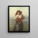 Madre e hijo - James John Hill — cuadro enmarcado en la pared