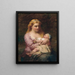 Sweet Dreams - James John Hill — framed artwork on a wall