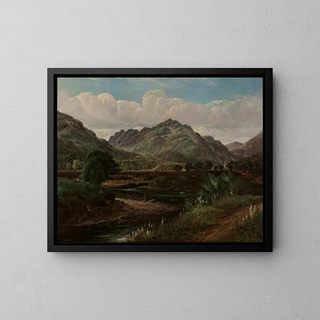 Glengoil Painting - James M Robert Greenlees — framed artwork on a wall