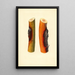 Malus domestica Jonathan - James Marion Shull — framed artwork on a wall