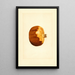 Punica granatum - James Marion Shull — cuadro enmarcado en la pared