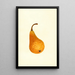 Pyrus communis Bosc - James Marion Shull — framed artwork on a wall