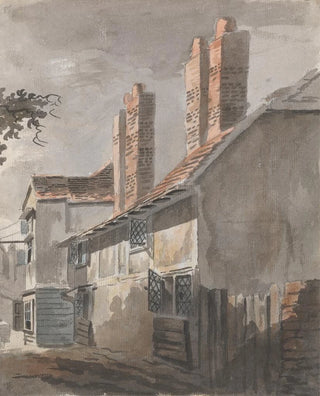 James Miller - View of a Building with Chimneys.webp