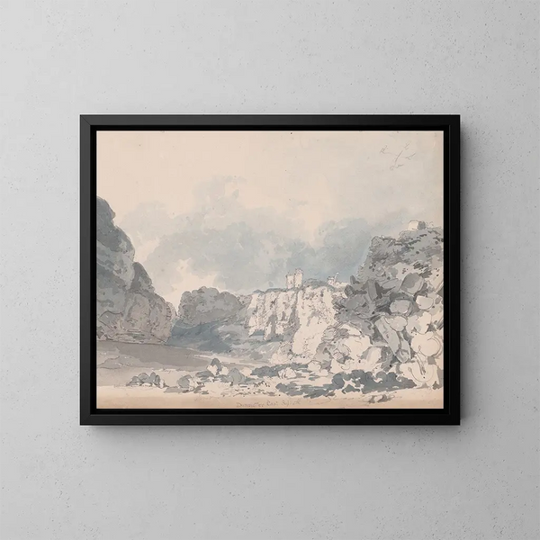 Castillo de Dunnottar - James Moore — cuadro enmarcado en la pared