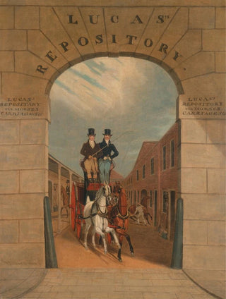 James Pollard - Schooling a Pair in a Brake at Lucass Yard Clerkenwell.webp