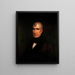 William Henry Harrison - James Reid Lambdin — cuadro enmarcado en la pared