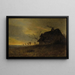 Landscape with Farm - James Renwick Brevoort — framed artwork on a wall