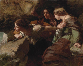 James Sant - Courage Anxiety and Despair Watching the Battle.webp