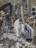 A holy woman wipes Jesus' face - James Tissot — artwork view