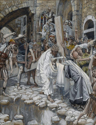 James Tissot - A Holy Woman Wipes the Face of Jesus.webp