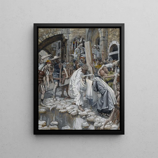James Tissot - A Holy Woman Wipes the Face of Jesus.webp