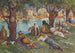 En la orilla de las aguas de Babilonia - James Tissot — vista de la obra