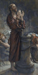 Good Friday morning Jesus in prison - James Tissot — artwork view