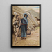 Agar quitte Abraham - James Tissot — cuadro enmarcado en la pared