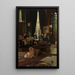 Hide and Seek - James Tissot — framed artwork on a wall