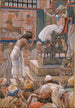 José y sus hermanos acogidos por Faraón - James Tissot — vista de la obra