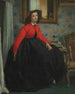 retrato de Mlle L. L. - James Tissot — vista de la obra