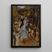 Boceto para La dama de honor - James Tissot — cuadro enmarcado en la pared