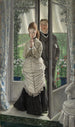 Dos figuras en una puerta La Propuesta - James Tissot — vista de la obra