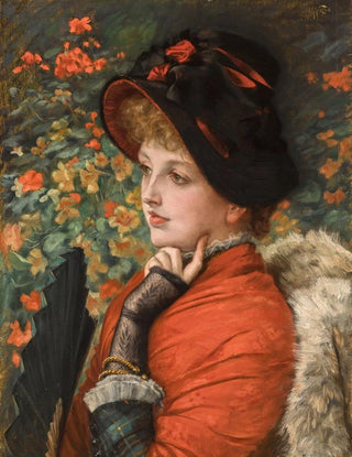 James Tissot - Type of Beauty Portrait of Mrs Kathleen Newton.webp