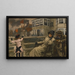 Waiting for the ferry - James Tissot — framed artwork on a wall