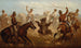 Cowboys Catching a Bear - James Walker — artwork view