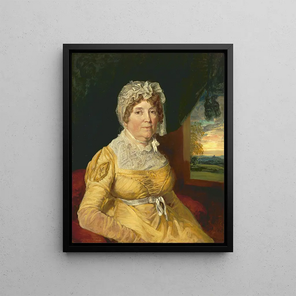Una mujer desconocida - James Ward — cuadro enmarcado en la pared