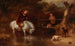 Confrontación en el cruce - James Ward — vista de la obra