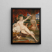 Diane au bain - James Ward — framed artwork on a wall