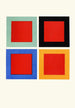 Modification of the hue and tint of a color when placed on or near different colors - James Ward — artwork view