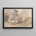Mother and Child - James Ward — framed artwork on a wall