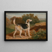 Ravager, one of Lambton's hunting dogs - James Ward — framed artwork on a wall