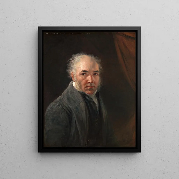 Autorretrato - James Ward — cuadro enmarcado en la pared