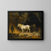 Le Sableux - James Ward — framed artwork on a wall