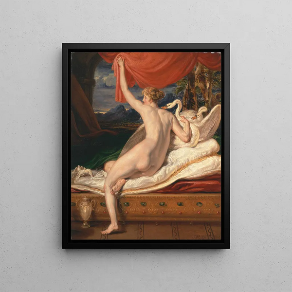 Venus se levanta de su sofá - James Ward — cuadro enmarcado en la pared
