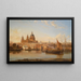 Saint Paul depuis la Rivière - James Webb — framed artwork on a wall