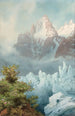 Los Grandes Charmoz sobre el Mar de Glace Chamonix - James Whittet Smith — vista de la obra