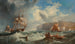 Pasante la boya del puerto de Whitby - James Wilson Carmichael — vista de la obra