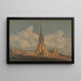 Proyecto de diseño para Fonthill Abbey, Wiltshire - James Wyatt — cuadro enmarcado en la pared