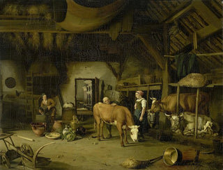 Interior de campesino - James de Rijk — vista de la obra