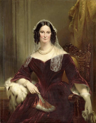 Jan Adam Kruseman - Dieuwke Fontein 180079 Second Wife Married 1834 of Adriaan van der Hoop.webp