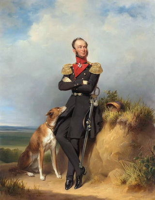 Jan Adam Kruseman - Portrait of William IIKing of the Netherlands.webp