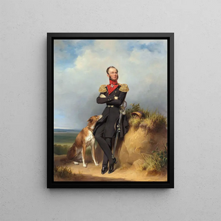 Jan Adam Kruseman - Portrait of William IIKing of the Netherlands.webp