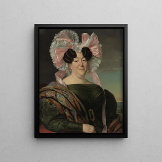 Jan Adam Kruseman - Portrait of an unknown woman.webp