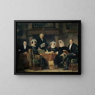 Jan Adam Kruseman - Regents and Regentesses of the Lepers Asylum Amsterdam 183435.webp