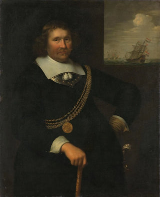 Jan Albertsz Rotius - Portrait of Jan Cornelisz Meppel LieutenantAdmiral of Holland and WestFriesland.webp