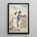 oficial batavo de la 1a Demi-Brigada 1801 - Jan Anthonie Langendijk — cuadro enmarcado en la pared