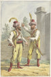 Two Eastern Soldiers with Turbans - Jan Anthonie Langendijk — artwork view