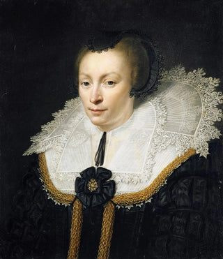 Jan Anthonisz van Ravesteyn - HalfLength Portrait of a Lady.webp