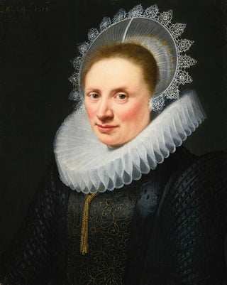 Jan Anthonisz van Ravesteyn - Portrait Of A Lady In A White Lace Ruff And Cap.webp